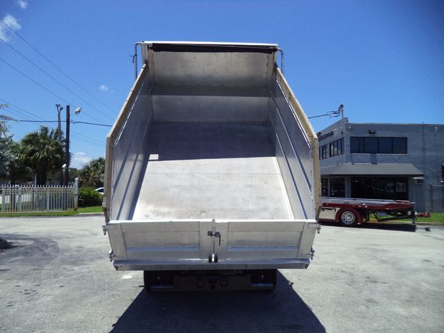 2022 Isuzu NPR HD CREW diesel w/ 14ft Landscape Body Aluminum dump Truck - 23044118 - 17