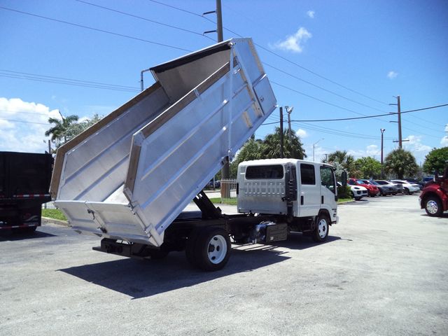 2022 Isuzu NPR HD CREW diesel w/ 14ft Landscape Body Aluminum dump Truck - 23044118 - 19