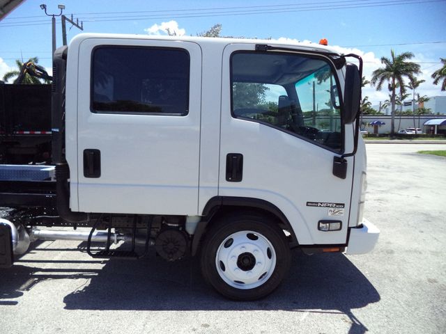 2022 Isuzu NPR HD CREW diesel w/ 14ft Landscape Body Aluminum dump Truck - 23044118 - 20