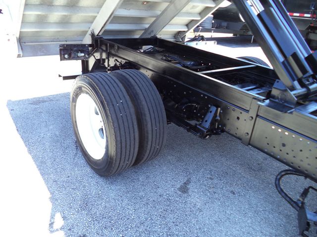 2022 Isuzu NPR HD CREW diesel w/ 14ft Landscape Body Aluminum dump Truck - 23044118 - 22