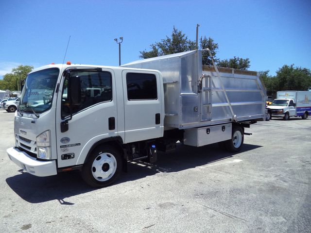 2022 Isuzu NPR HD CREW diesel w/ 14ft Landscape Body Aluminum dump Truck - 23044118 - 2