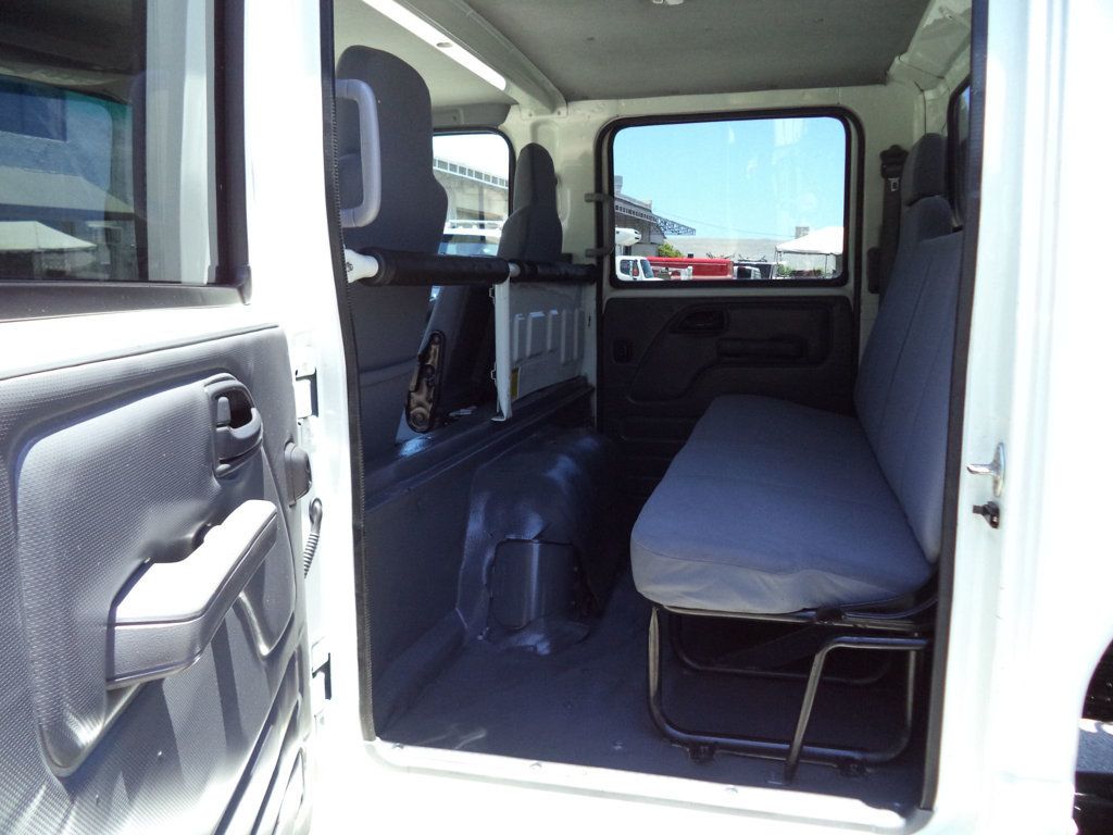 2022 Isuzu NPR HD CREW diesel w/ 14ft Landscape Body Aluminum dump Truck - 23044118 - 31