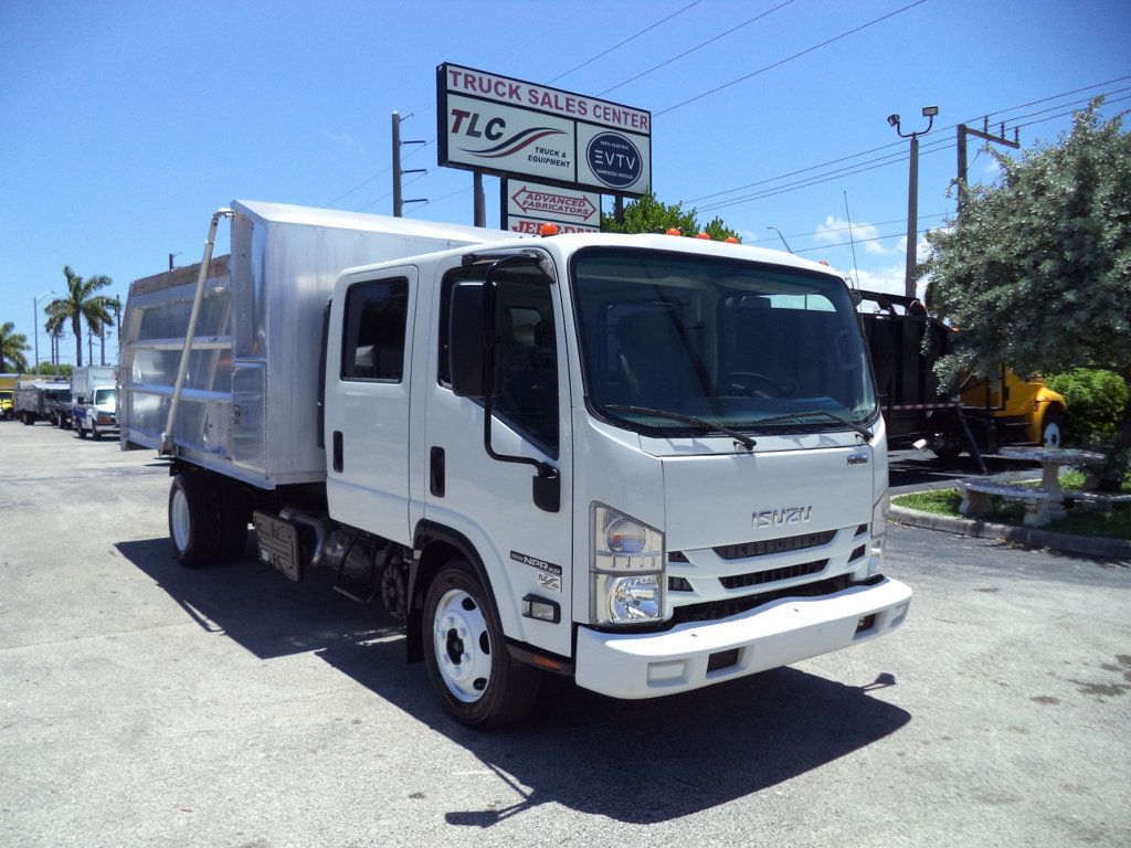 2022 Isuzu NPR HD CREW diesel w/ 14ft Landscape Body Aluminum dump Truck - 23044118 - 5