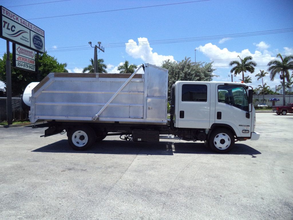 2022 Isuzu NPR HD CREW diesel w/ 14ft Landscape Body Aluminum dump Truck - 23044118 - 7