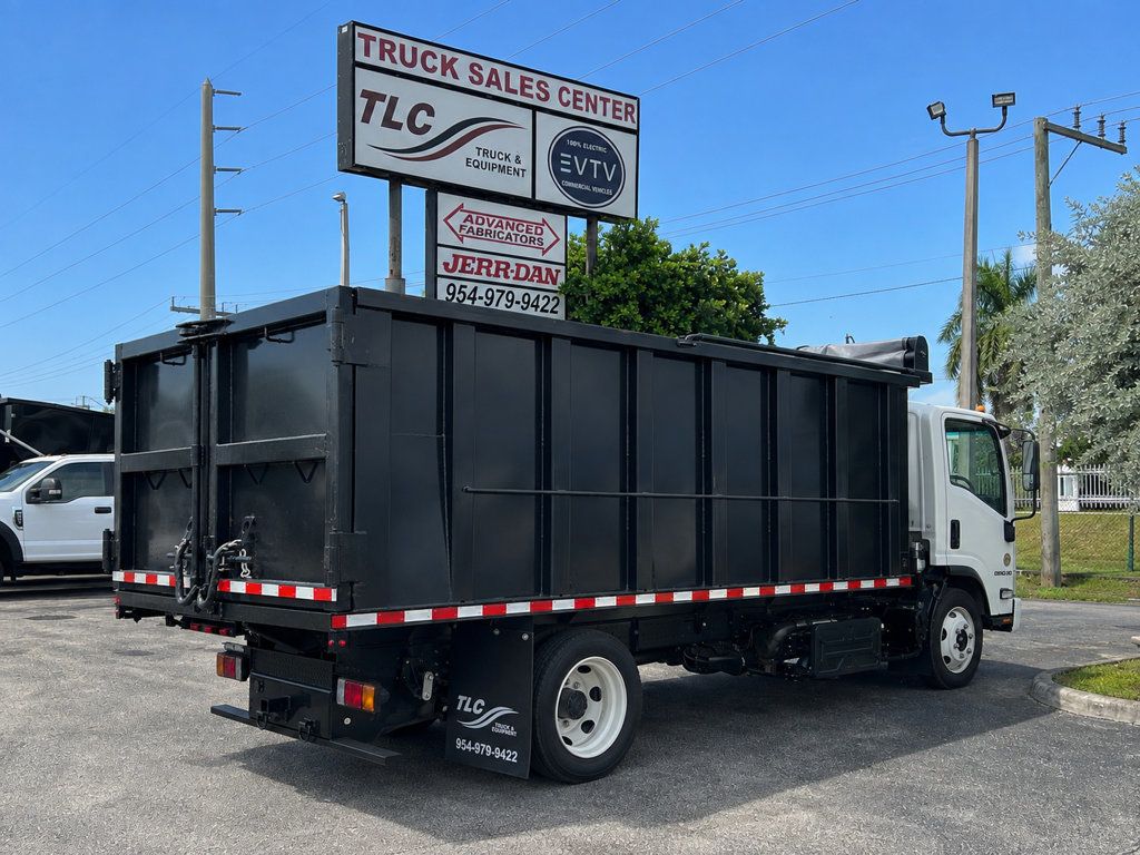 2022 Isuzu NRR w/ New 18ft Steel Trash Dump Body Landscape Dump - 23074992 - 1