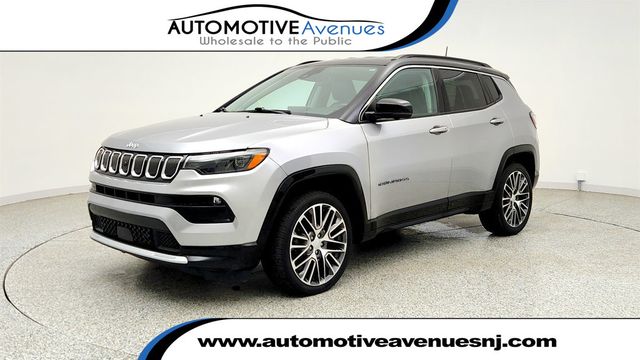 2022 Jeep Compass Limited 4x4 w/ Elite Group & Driver Assist Group I - 23027615 - 0