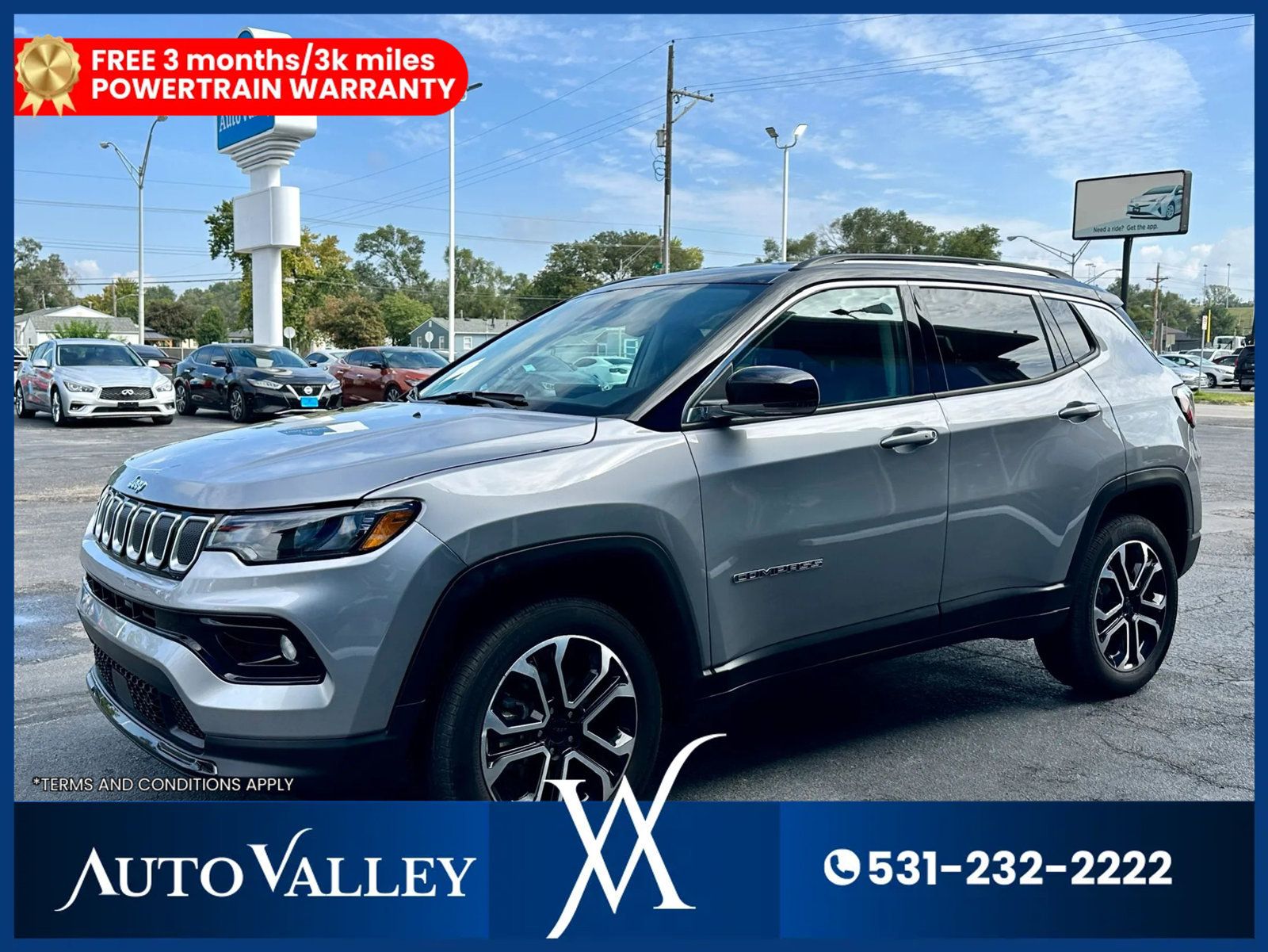 2022 Jeep Compass Limited Sport photo 3