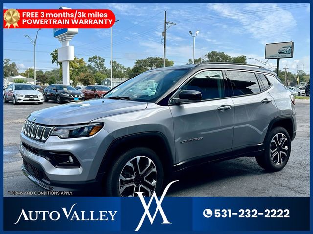 2022 Jeep Compass Limited Sport Utility 4D - 22938987 - 2