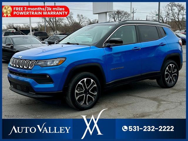 2022 Jeep Compass Limited Sport Utility 4D - 23008563 - 2