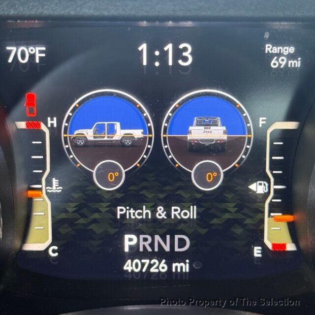 2022 Jeep Gladiator ALTITUDE 4X4 W/CUSTOMER PREFERRED PACKAGE 24T - 22983234 - 36