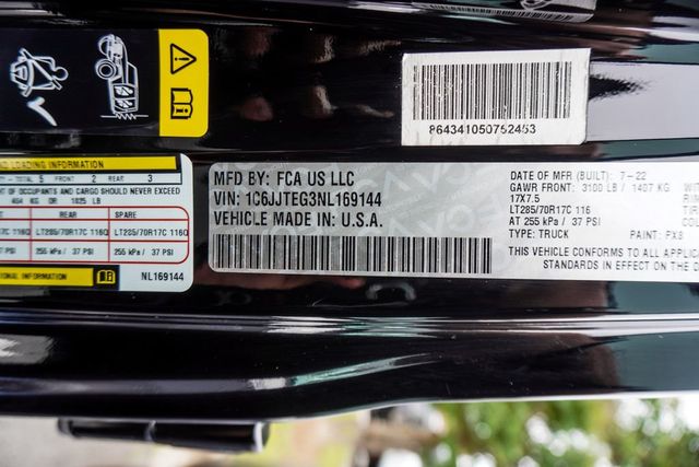 2022 Jeep Gladiator Mojave 4x4 - 23020654 - 39