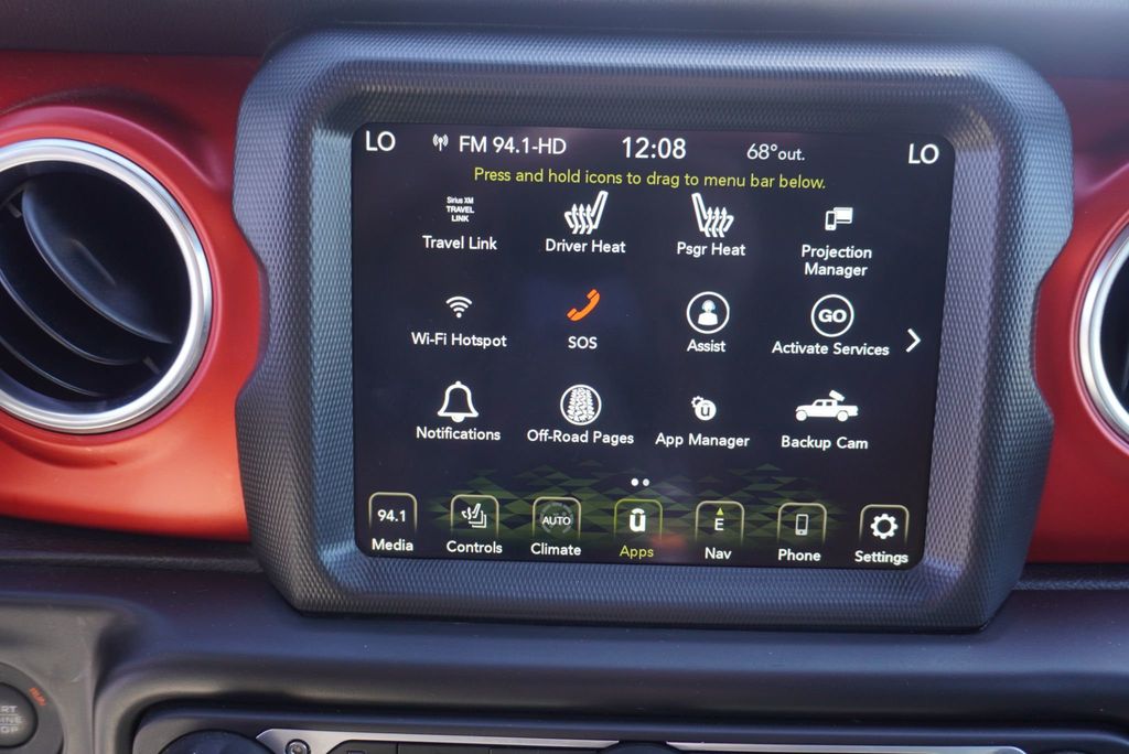 2022 Jeep Gladiator RUBICON - 23078289 - 34