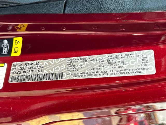 2022 Jeep Gladiator Rubicon 4x4 - 22915990 - 22