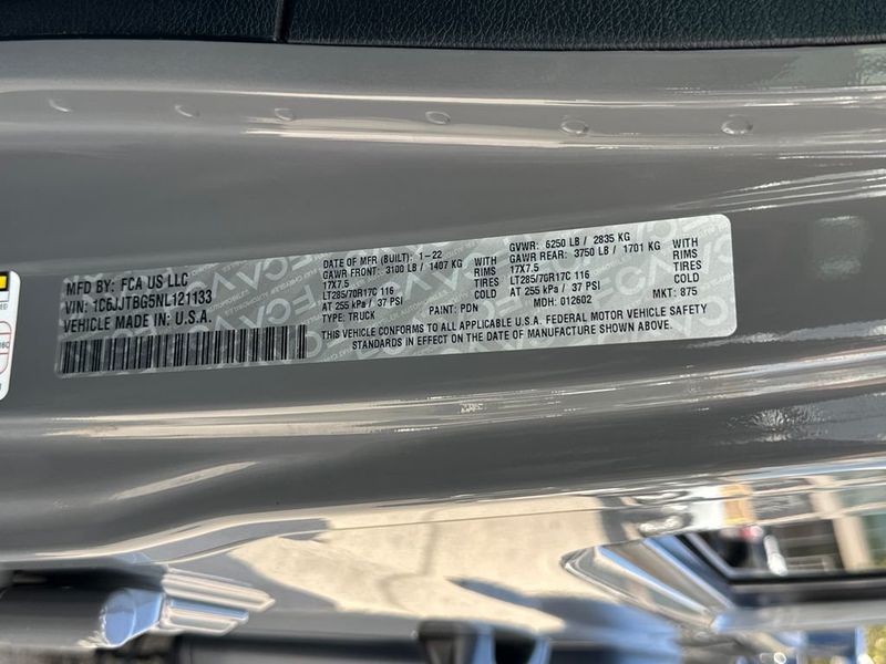 2022 Jeep Gladiator Rubicon 4x4 - 22954344 - 22