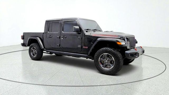 2022 Jeep Gladiator Rubicon 4x4 w/Hard Top, Leather, LED Lighting & Cold Weather Pkg - 23091331 - 2