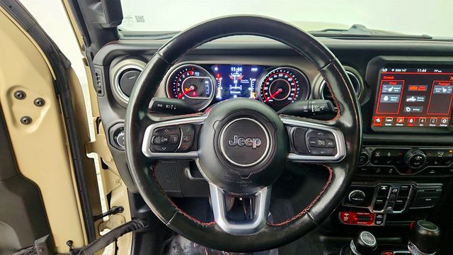 2022 Jeep Gladiator Rubicon 4x4 w/ Leather Bucket Seats, Hard Top & LED Lighting Pkg - 23014773 - 12