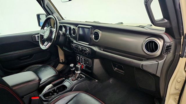 2022 Jeep Gladiator Rubicon 4x4 w/ Leather Bucket Seats, Hard Top & LED Lighting Pkg - 23014773 - 24