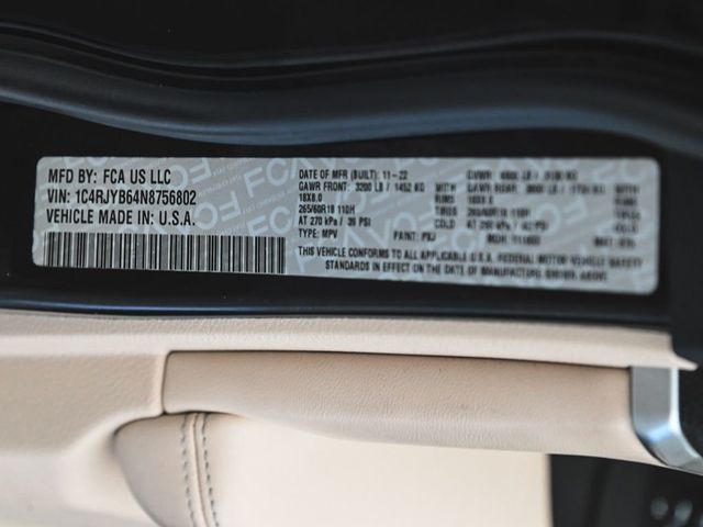 2022 Jeep Grand Cherokee 4xe - 23039634 - 12