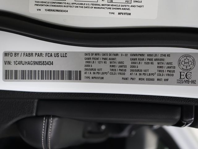 2022 Jeep Grand Cherokee Altitude 4x4 - 22960873 - 49