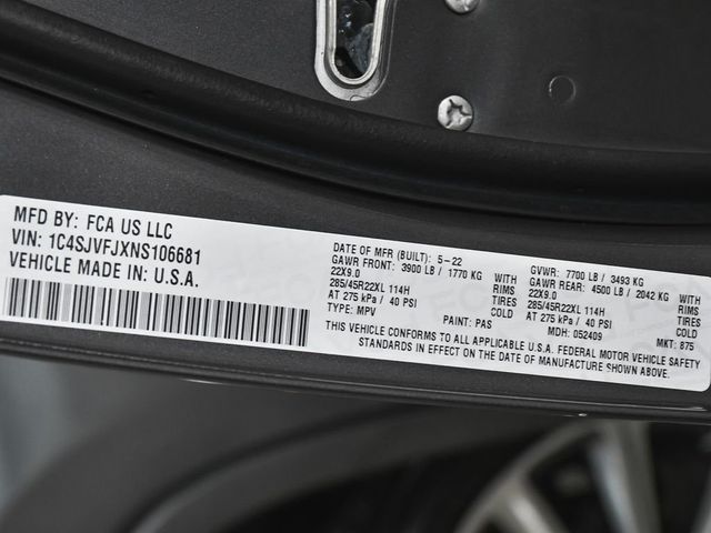 2022 Jeep Grand Wagoneer Series II - 23035225 - 18