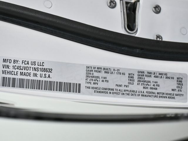 2022 Jeep Wagoneer Series III - 22983917 - 17