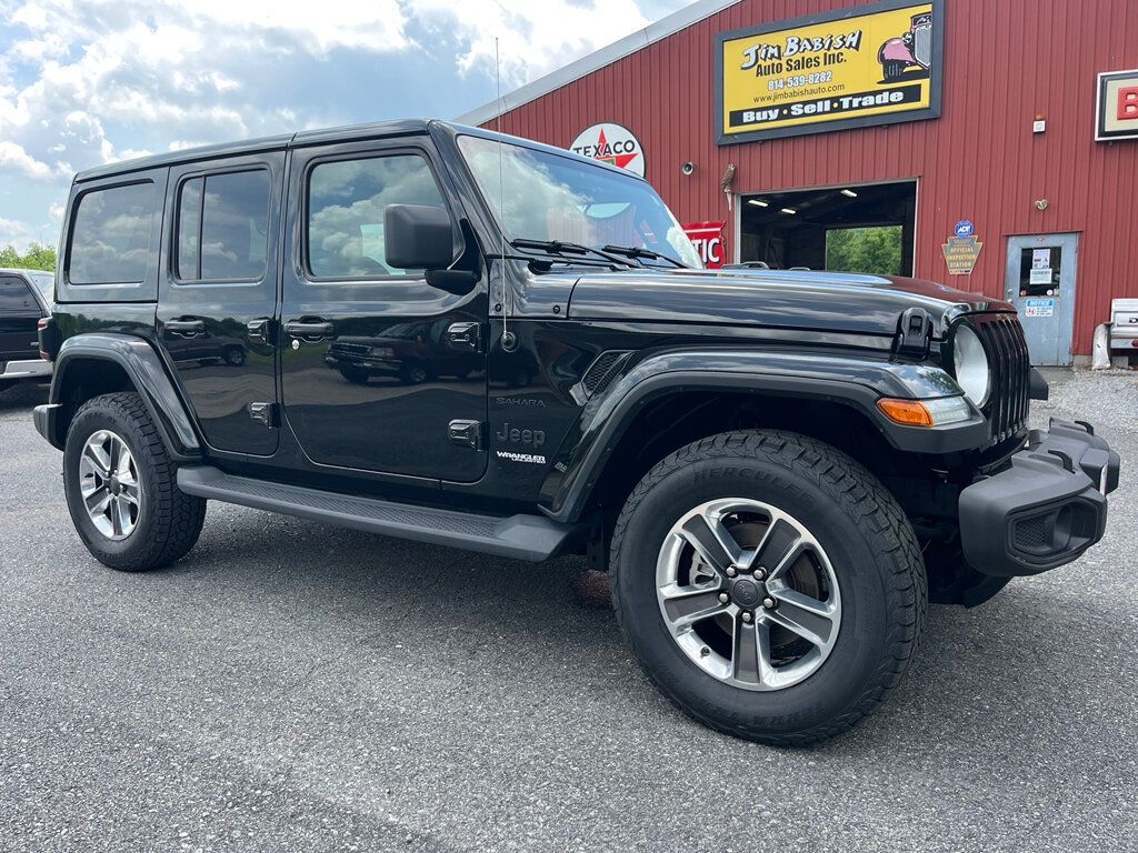 2022 Jeep Wrangler 4 Door Sahara Unlimited Convertible Hard Top 6-speed Manual  - 23035677 | Video 1