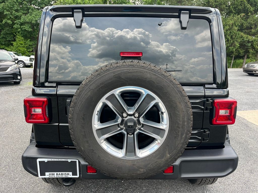 2022 Jeep Wrangler 4 Door Sahara Unlimited Convertible Hard Top 6-speed Manual  - 23035677 - 4