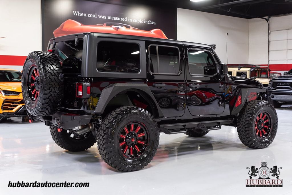 jeep wrangler 2022 red custom
