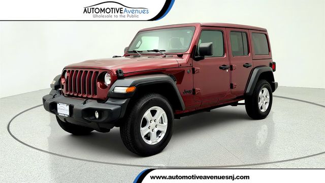 2022 Jeep Wrangler Sport S 4x4 w/ Sky One-Touch Power Top & Alpine Premium Audio - 23033676 - 0