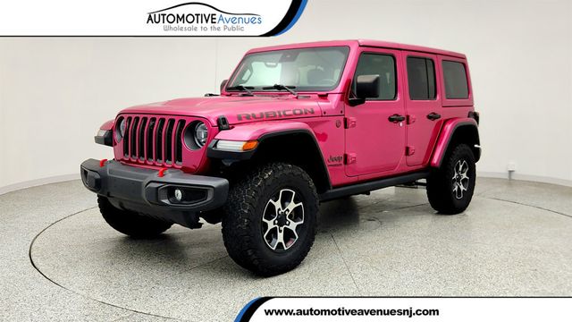 2022 Jeep Wrangler Unlimited Rubicon 4x4 w/ Hard Top, Leather Seats & LED Lighting - 23013182 - 0