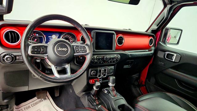 2022 Jeep Wrangler Unlimited Rubicon 4x4 w/ Hard Top, Leather Seats & LED Lighting - 23013182 - 11