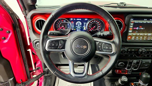 2022 Jeep Wrangler Unlimited Rubicon 4x4 w/ Hard Top, Leather Seats & LED Lighting - 23013182 - 12
