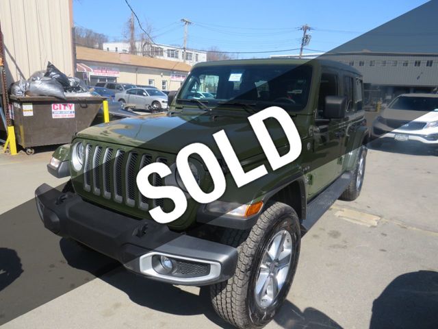 2022 Used Jeep Wrangler Unlimited Sahara 4x4 at Saw Mill Auto Serving  Yonkers, Bronx, New Rochelle, NY, IID 21865022