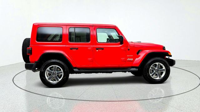2022 Jeep Wrangler Unlimited Sahara 4x4 w/ Hard Top, Selec-Trac & LED Lighting - 23091901 - 3