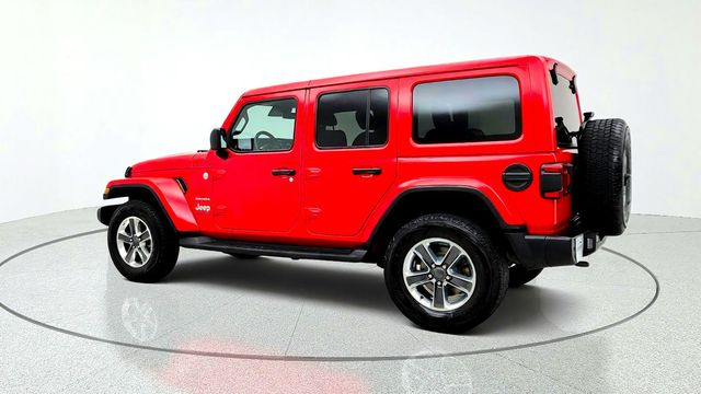 2022 Jeep Wrangler Unlimited Sahara 4x4 w/ Hard Top, Selec-Trac & LED Lighting - 23091901 - 6