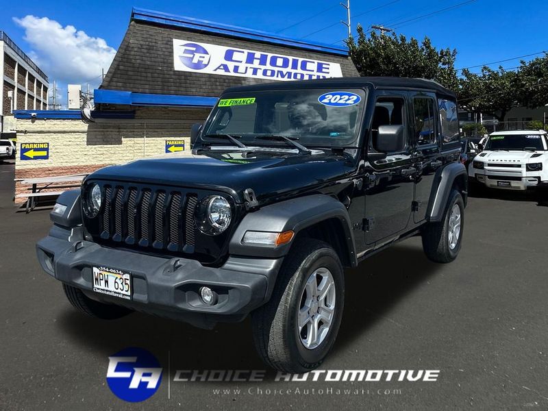 2022 Jeep Wrangler Unlimited Sport S 4x4 - 23051858 | Video 1
