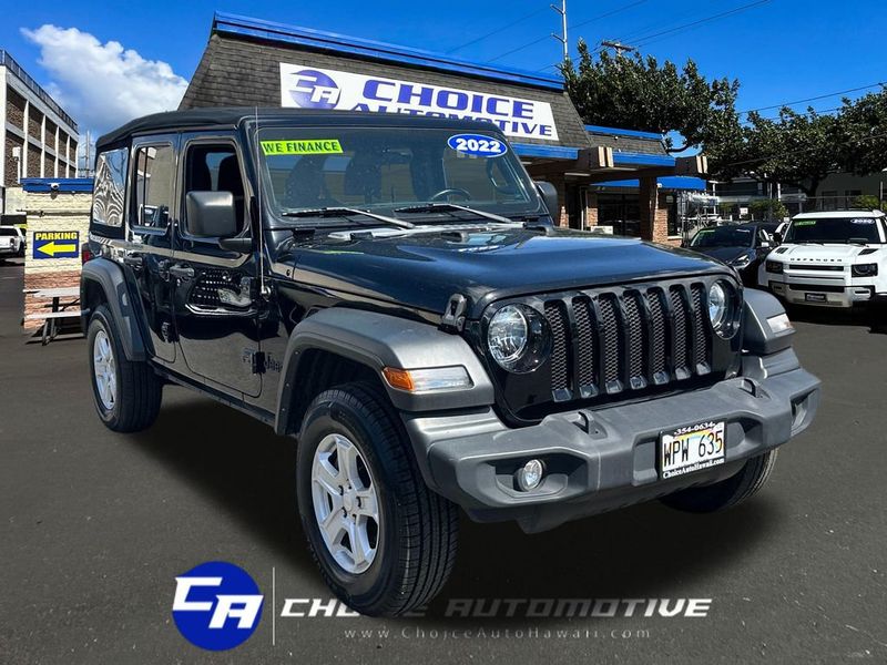 2022 Jeep Wrangler Unlimited Sport S 4x4 - 23051858 - 9