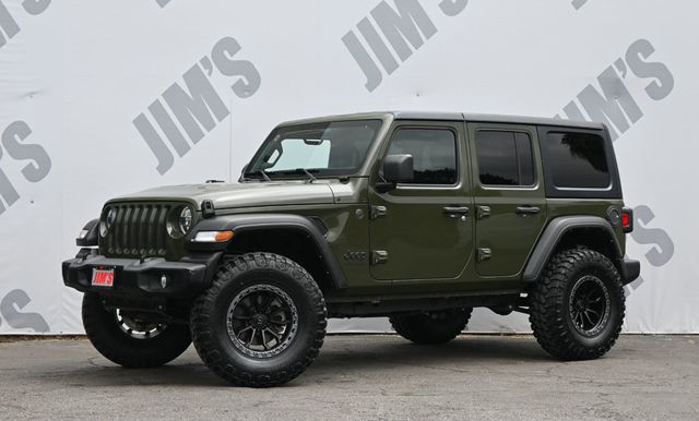 2022 Jeep Wrangler Unlimited Sport S 4x4 Rough Country Suspension - 23031218 - 0