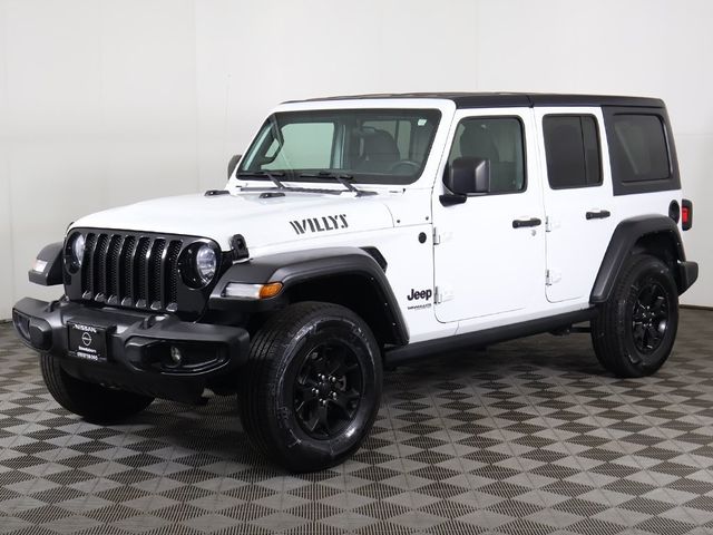 2022 Jeep Wrangler Unlimited Willys 4x4 - 22941773 - 4