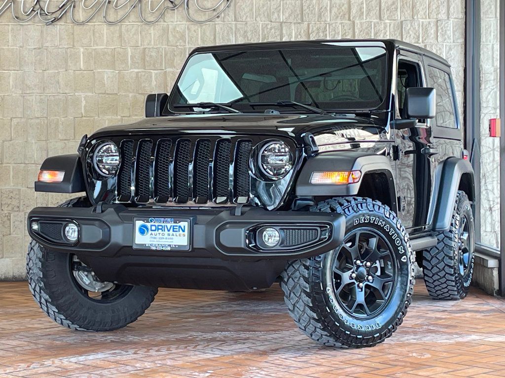 Maglietta Ufficiale Jeep Willys 4WD – Con Colletto A Coste, Nero, Taglia Large – Detroit Shirt Company