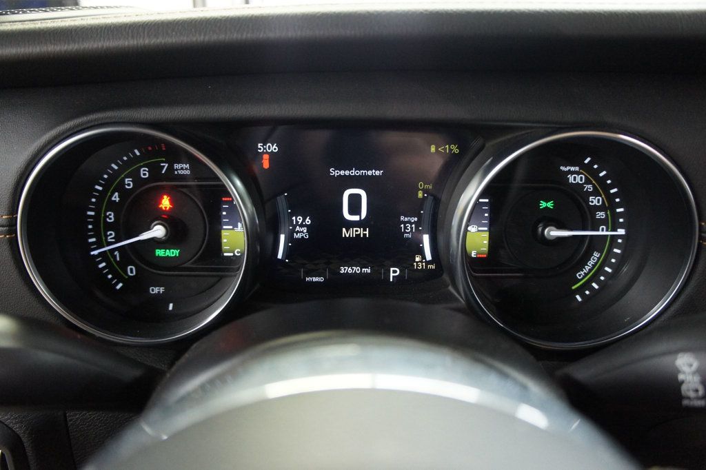2022 Jeep Wrangler 4xe 1-Owner, Sahara High Altitude 4XE - 23092511 - 37
