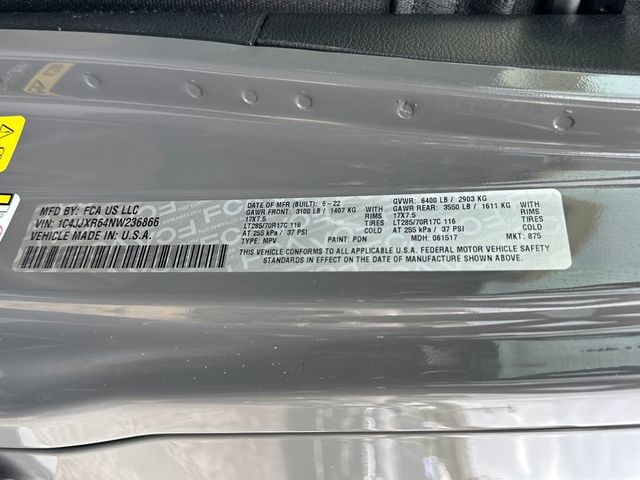 2022 Jeep Wrangler 4xe Unlimited Rubicon 4x4 - 22961071 - 22