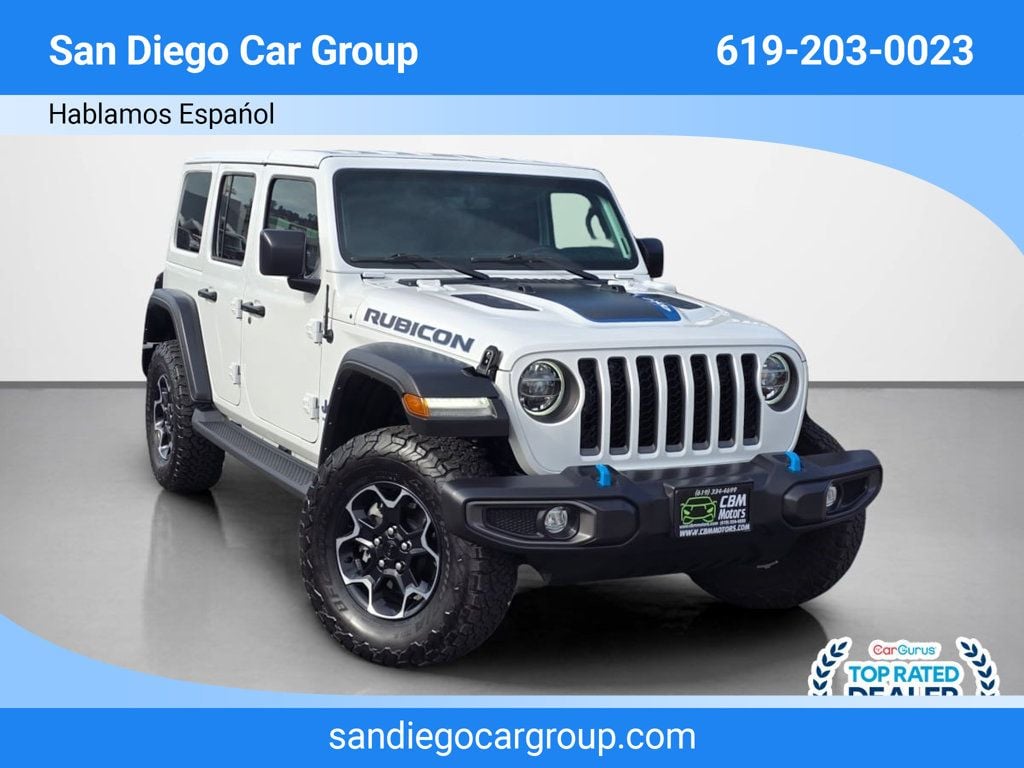 2022 Jeep Wrangler 4xe Unlimited Rubicon 4x4 - 22745907 - 0