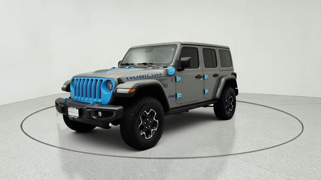 2022 Jeep Wrangler 4xe Unlimited Rubicon 4x4 w/ Hardtop, Adv. Safety & Cold Weather Pkg - 23048207 - 0