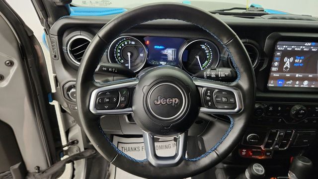2022 Jeep Wrangler 4xe Unlimited Rubicon 4x4 w/ Hardtop, Adv. Safety & Cold Weather Pkg - 23048207 - 12