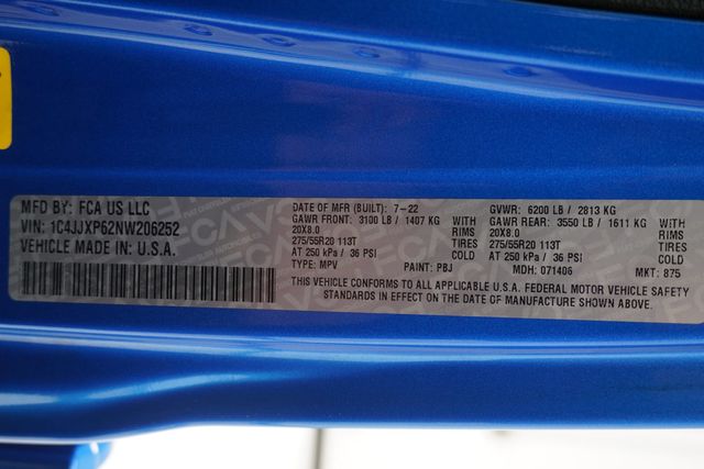 2022 Jeep Wrangler 4xe Unlimited Sahara 4x4 - 22980358 - 33