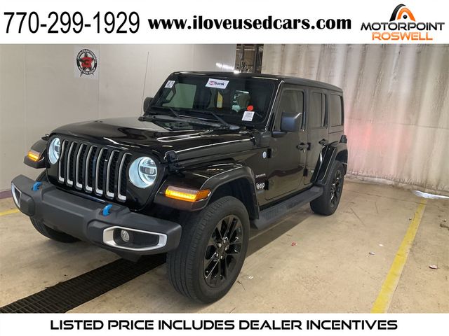 2022 Jeep Wrangler 4xe Unlimited Sahara 4x4 - 22974934 - 0