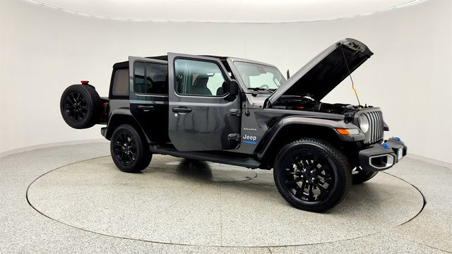 2022 Jeep Wrangler 4xe Unlimited Sahara 4x4 with Cold Weather & Safety Groups - 22968475 - 9