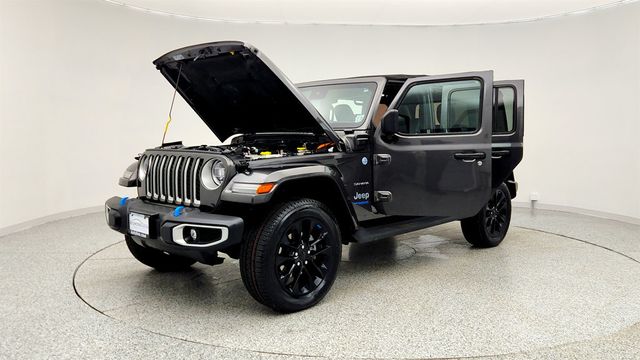 2022 Jeep Wrangler 4xe Unlimited Sahara 4x4 with Cold Weather & Safety Groups - 22968475 - 8