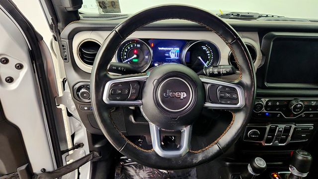 2022 Jeep Wrangler 4xe Unlimited Sahara High Altitude 4x4 w/ Power Top & Leather - 23063295 - 12